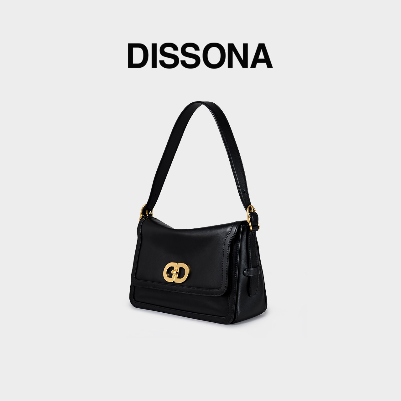 DISSONA迪桑娜女包 DD流金小方包时尚手提单肩包真皮斜挎包腋下包,淘宝优惠券,粉丝福利购,淘宝优惠卷