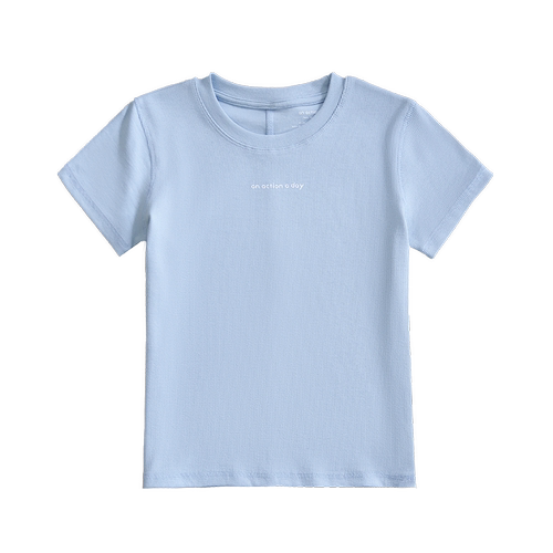 龙妹家白色圆领正肩短袖T恤女2026夏新款设计感印花修身显瘦上衣 - 图3