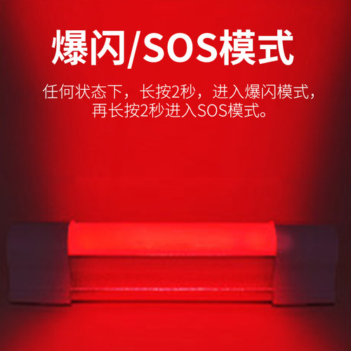 led充电露营灯户外帐篷灯应急灯家用停电照明物流工作磁铁吸附灯 - 图1
