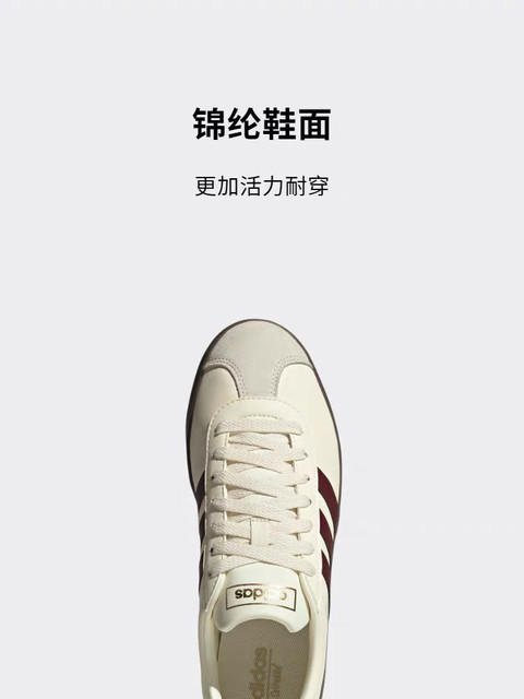 Adidas genuine T-toe shoes VL COURT casual sneakers for men and women Adidas light sports JH5062