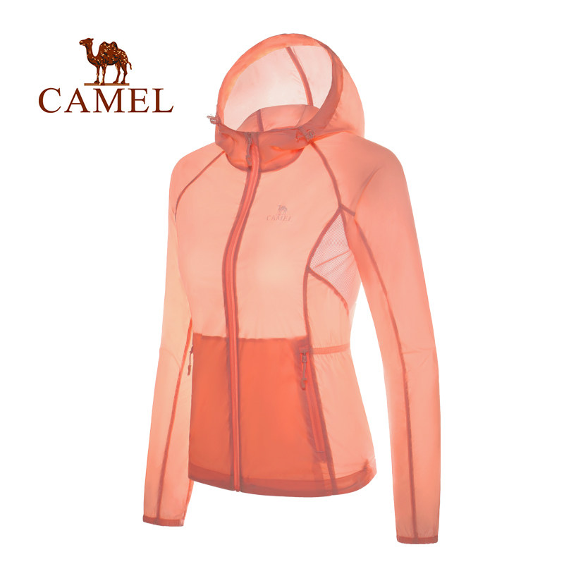 骆驼披肩防晒衣女防紫外线皮肤衣 camel运动户外风衣
