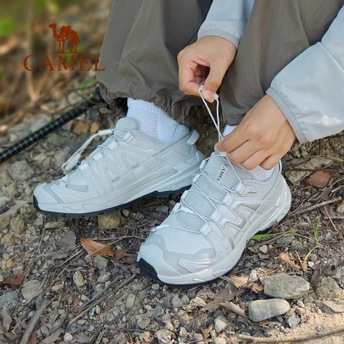 Camel骆驼冰川徒步鞋春夏新款户外运动跑鞋防滑登山鞋子男女 - 图0