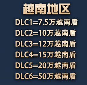 Steam充值卡钱包充值码VND 10 15 20 50万 越南区 越南盾余额VND