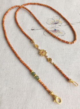 妖石传说吊坠挂脖绳中国风元素