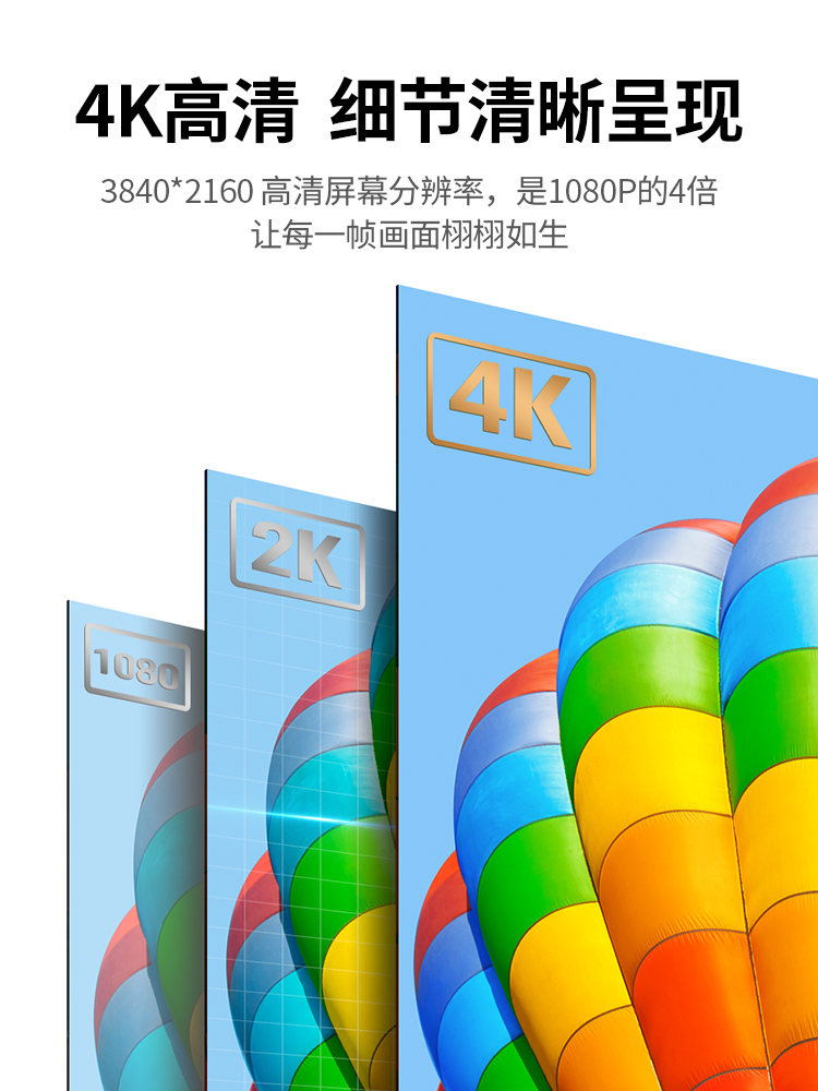 绿联HD118hdmi线2.0电脑台式机顶盒笔记本连接电视显示器装修布线-图0