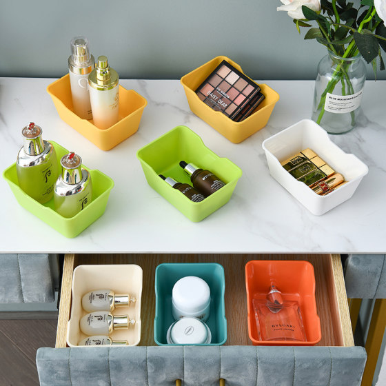 Desktop drawer storage box debris classification drawer compartments