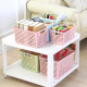 Thickened rectangular plastic storage basket