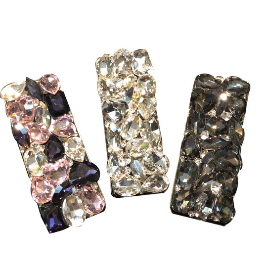 Luxurious and creative USB rechargeable windproof women's lighter diamond-encrusted cigarette lighter for girls and girlfriends birthday gift bag