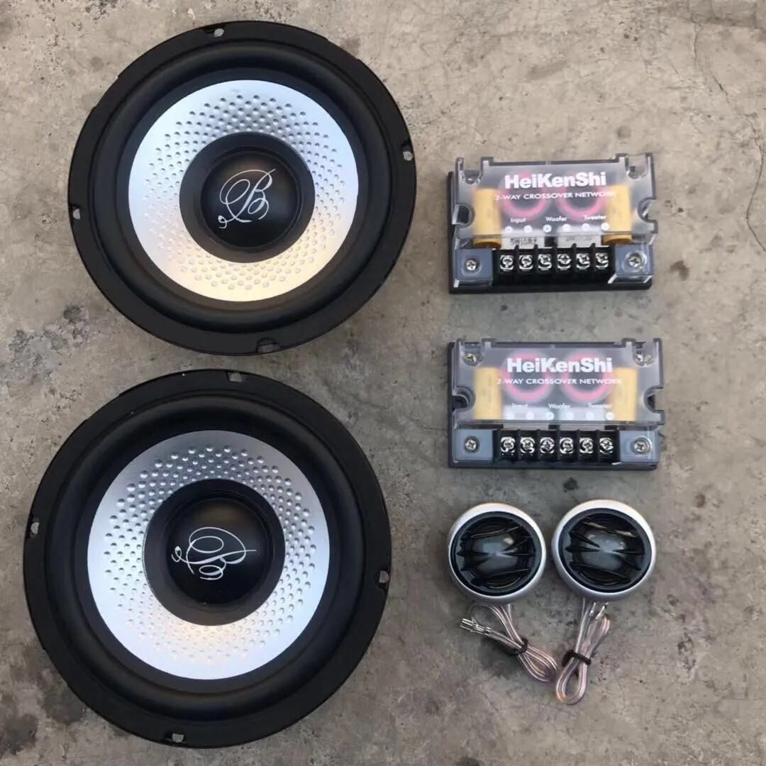宝华柏林之声二手音响6.5寸高中低音拆车家用车载改装喇叭扬声器