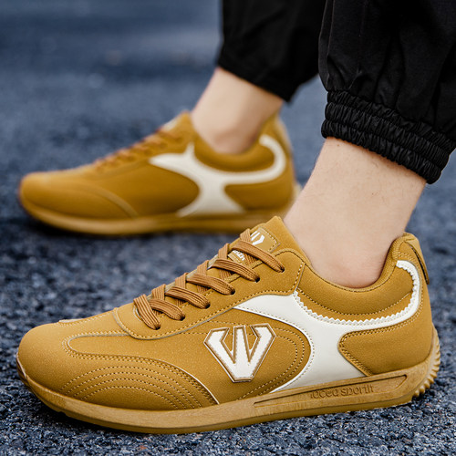 阿甘德训鞋复古运动跑步鞋情侣款百搭减震休闲鞋男女同款综训鞋 - 图2