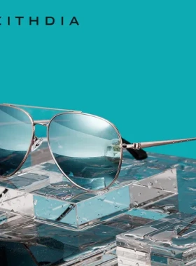 LOGO无品牌墨镜蛤蟆镜开车偏光钓鱼现货太阳镜男士8259一件