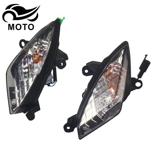 适用豪爵VR125 HJ125T-19/VR150 HJ150T-19A原装前转向灯转弯灯 - 图0