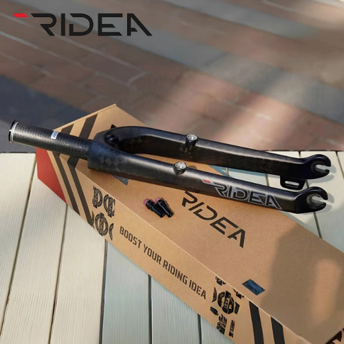 台湾RIDEA瑞宜达 大行折叠自行车碳纤维前叉V刹碟刹20寸406 451 - 图1