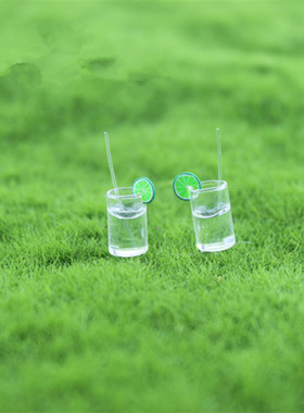 树脂仿真微景观娃娃屋饮料杯