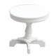 DOLLHOUSE doll house mini furniture coffee table white small round table coffee mahogany walnut color round table