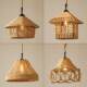 Hemp rope chandelier, nostalgic retro industrial style clothing store, Internet cafe, bar counter, restaurant, creative personalized shop decoration lamp