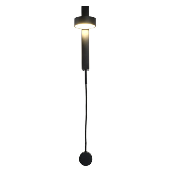Designer creative personality rotating LED wall lamp Nordic simple modern hotel corridor bedroom bedside reading lamp