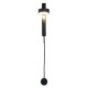 Designer creative personality rotating LED wall lamp Nordic simple modern hotel corridor bedroom bedside reading lamp