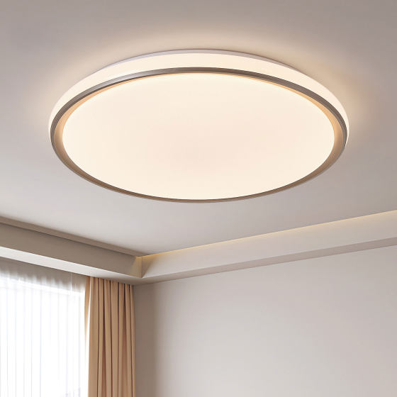 Fanpin Bedroom Ceiling Lamp Modern Simple LED Bedroom Study Lamp Anti-Dazzle Eye Protection Full Spectrum Ceiling Lamp S
