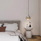 Bauhaus medieval style flying saucer restaurant lamp industrial style designer bar simple bedroom bedside small chandelier W
