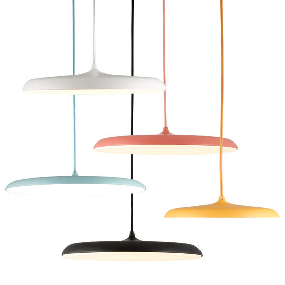Postmodern style restaurant office bedside flying saucer chandelier