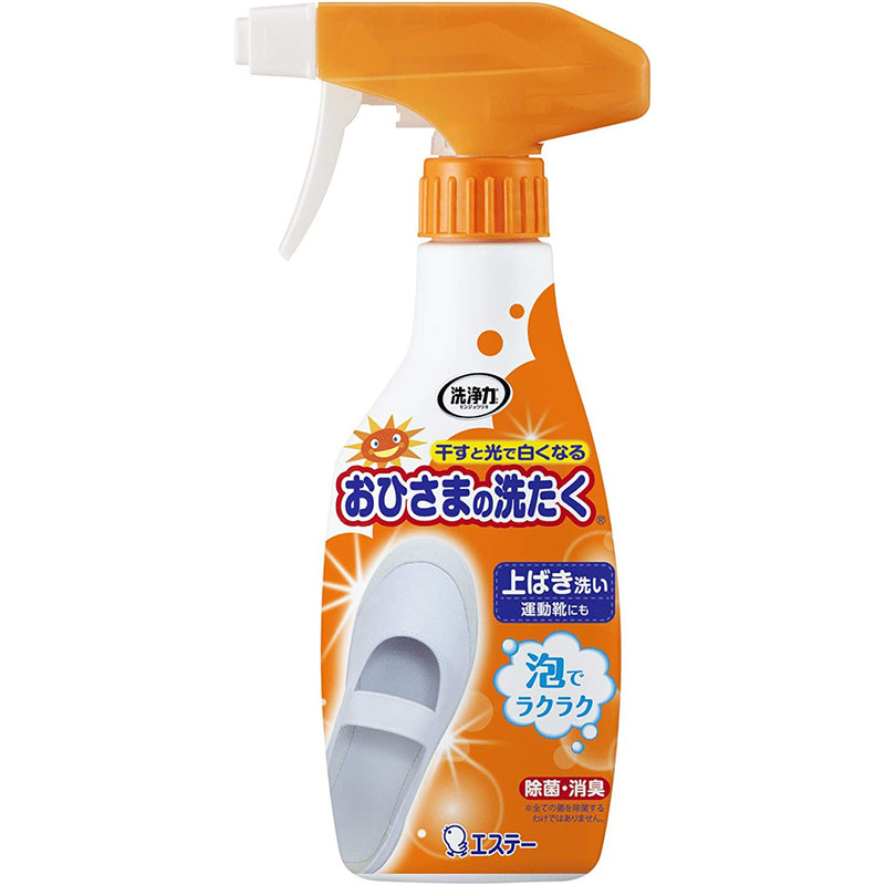 日本进口ST小鸡仔小白鞋神器洗护清洁剂去黄增白泡沫刷鞋喷雾240m,淘宝优惠券,粉丝福利购,淘宝优惠卷