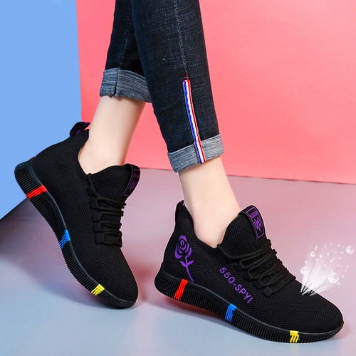 Слипоны, туфли, спортивная обувь для отдыха, нескользящая обувь для ходьбы, для среднего возраста