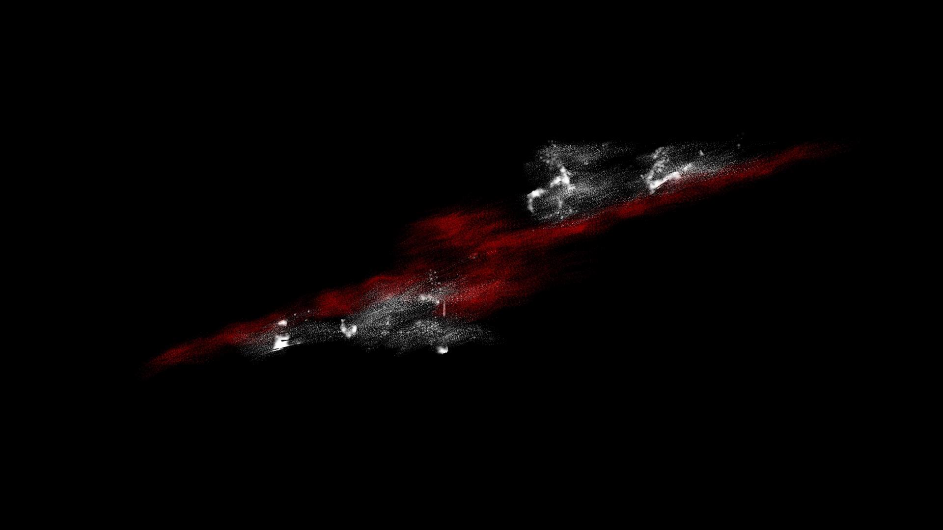 CF快手李钟意同款切割文字片头 AE粒子飘散特效封面视频制作-图1