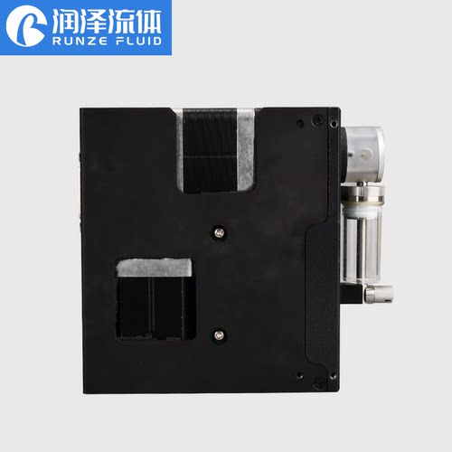 润泽流体工业注射泵进样器流体工业实验室高精密恒流多通道01B - 图1