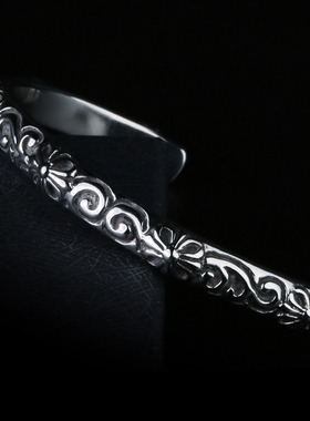 复古男士钛钢街头风手饰品