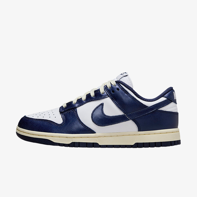 Nike/耐克 Dunk Low 耐磨透气舒适 海军蓝休闲运动板鞋FN7197-100 - 图3