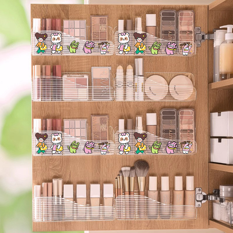 镜柜收纳盒壁挂式化妆品口红置物架卫生间浴室桌面整理盒储物盒子,淘宝优惠券,粉丝福利购,淘宝优惠卷
