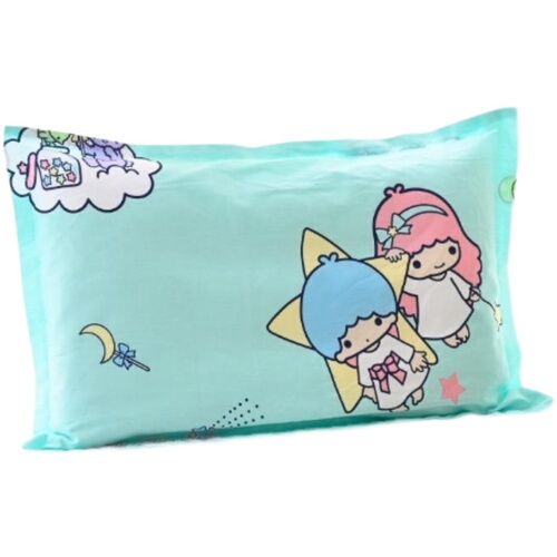 Kindergarten children's nap pillow cute cartoon pure cotton pillowcase with enlarged pillow core can be disassembled and washed students aged 3-6-12