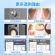 威力12KG滚筒洗衣机+10KG烘干机 高温除菌除螨 洗烘套装1216+wl16