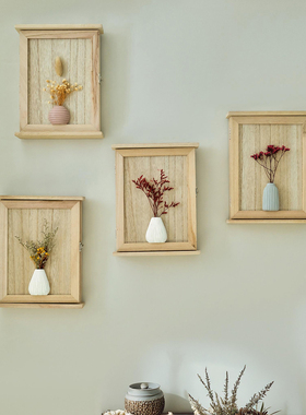 田园风木质墙面装饰品