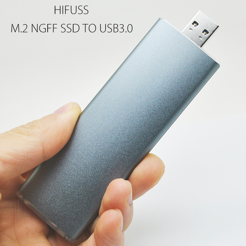 m2行動硬碟盒 m.2固態轉接盒 ngff to usb3.0介面ssd外接轉換盒