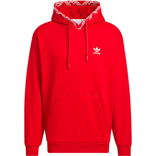 Adidas/阿迪达斯正品三叶草男女联名款新年连帽卫衣IX4217 - 图3