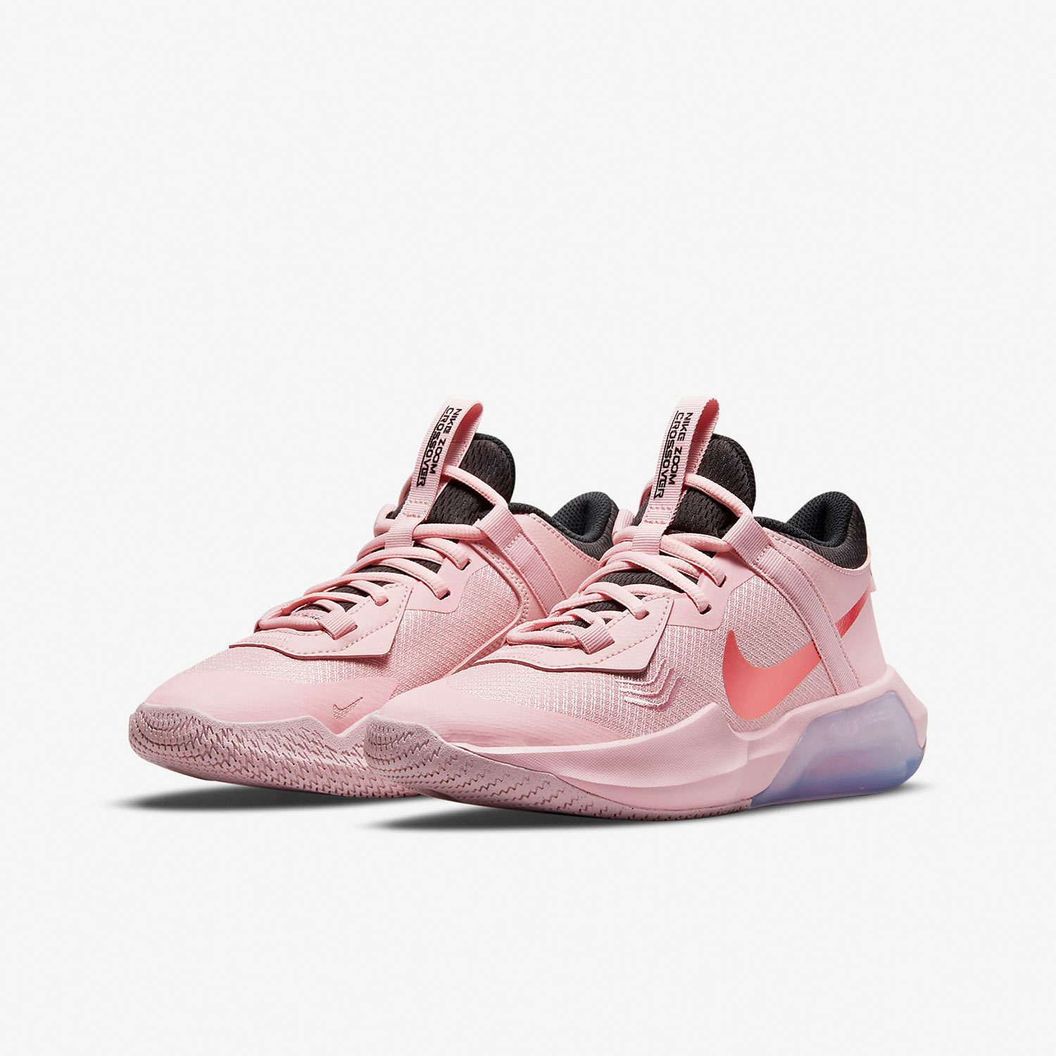 Nike/耐克正品 ZOOM CROSSOVER 女子GS大童耐磨篮球鞋DC5216-600 - 图0