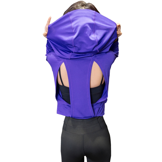 Полая красивая быстросохнущая блузка для бега на спине, толстовка для фитнеса