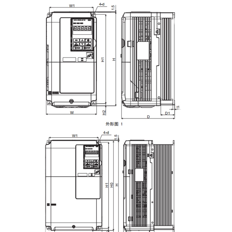 全新原装安川变频器 CIMR-AB4A0044FAA-AB4A0058AAA 低价出售 - 图0