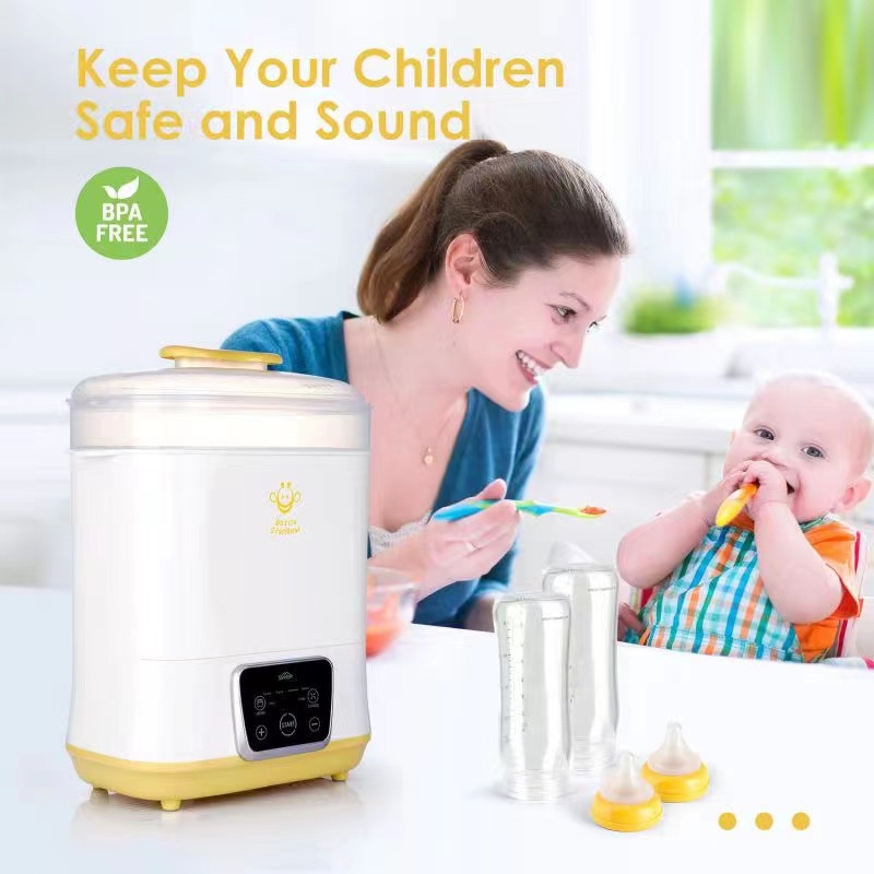美国110V奶瓶消毒器温奶器带烘干四合一婴儿暖奶三合一专用锅柜