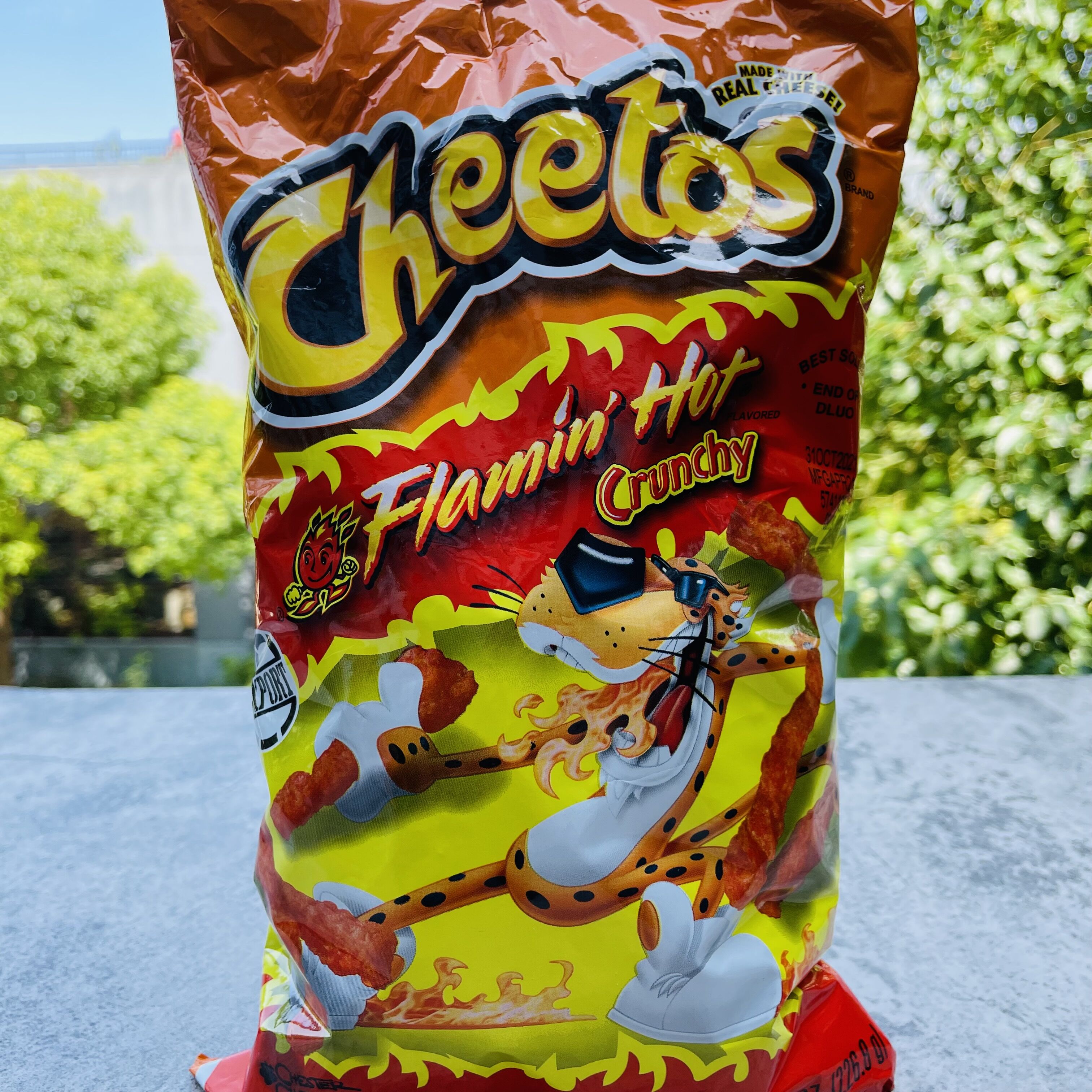 Cheetos Crunchy美国原装乐事奇多热辣 辣椒 芝士奶酪酥脆条松脆 - 图2