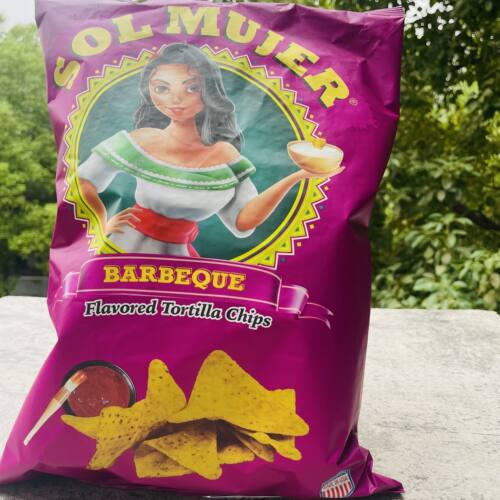 Sol Mujer美国墨西哥少女玉米片浓香芝士味/烧烤/牛油果味198.4g - 图1