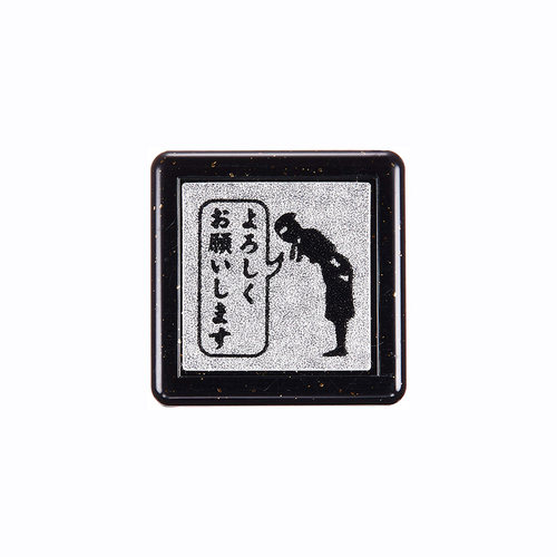 日本KODOMO NO KAO浸透印章漫画风手帐图章忍者工作系列黑色红色 - 图3