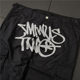 American street hip-hop trendy wide-legged pocket printed trendy brand loose workwear straight casual pants K188 unisex