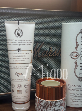 Theodent300可可薄荷牙膏无氟修复牙釉质美国原装进口96.4g