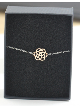 钛钢彩金项链女choker锁骨链网红韩版简约韩国学生森系情人节礼物