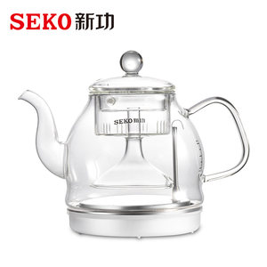 新功W19原厂配件底部上水原装配壶玻璃喷淋煮茶壶【非整套产品】