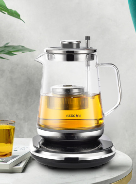 新功家用升降茶篮煮茶器养生壶