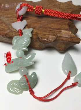 属牛鸡鼠蛇三合六合钥匙扣手链